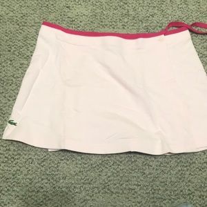Lacoste sport skirt